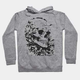 intricate skull Hoodie